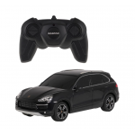 Auto na diaľkové ovládanie Porsche Cayenne Rastar 1:24 – čierne